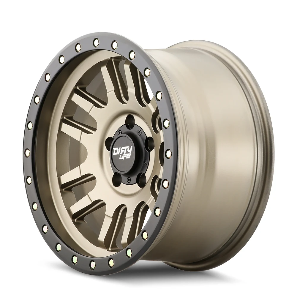 Canyon Pro Satin Gold Rims for Toyota Tacoma, Toyota 4Runner, Chevy Silverado
