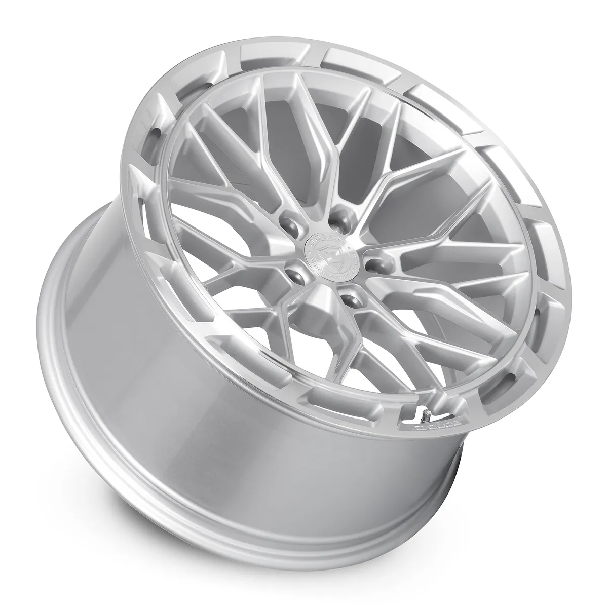 19 Inch Gloss Silver Machined Face 5X112 Rims MAGARI-98552GS35