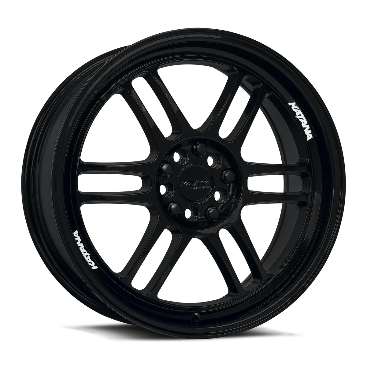Kr02 Matte Black Rims 17x7.5 5X108/5X114.3 ET40