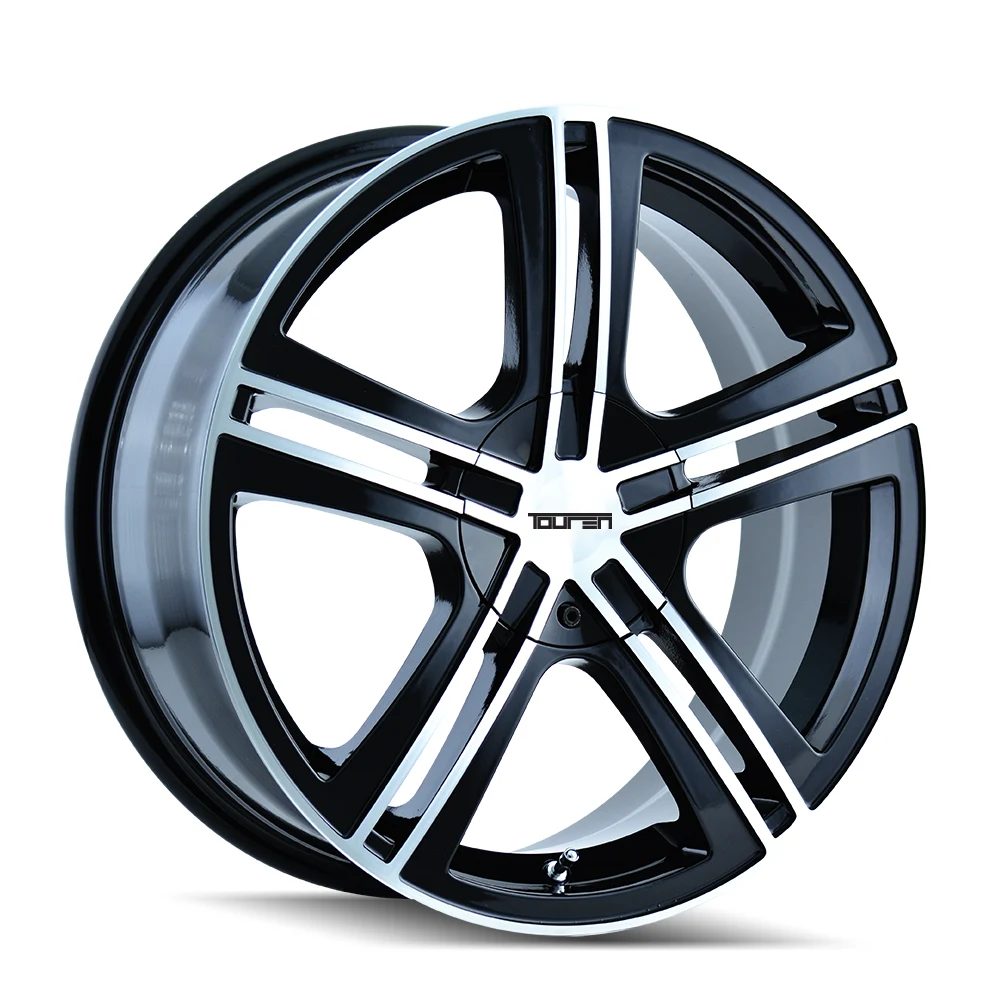 17x7 Tr62 Gloss Black Machined Wheels 4x100 Bolt Pattern ET40 17x7 Tr62 Gloss Black Machined Wheels 4x100 Bolt Pattern ET40
