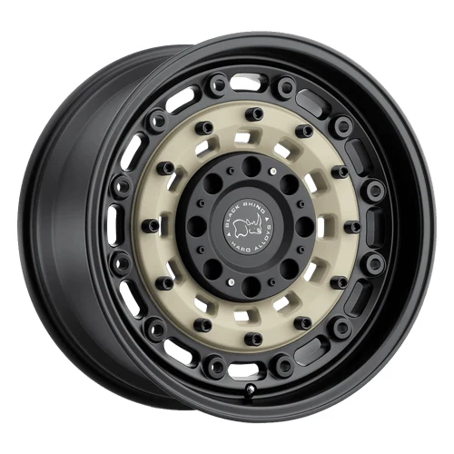 BLACK RHINO HARD ALLOYS ARSENAL Wheels SAND ON BLACK 20x9.5 Rims 6X135/6X139.7mm ET+12mm 20x9.5 ARSENAL SAND ON BLACK Wheels 6X135/6X139.7 Bolt Pattern ET12