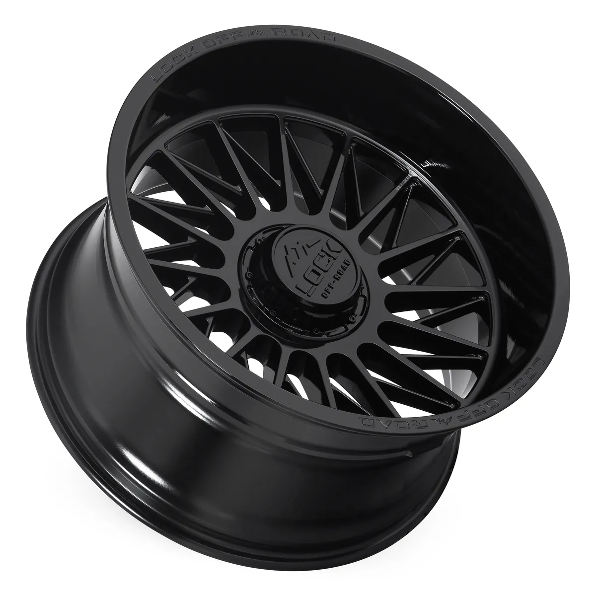 20 Inch Lock Extreme Gloss Black 8 Lug Rims ASSAULT-2186GB