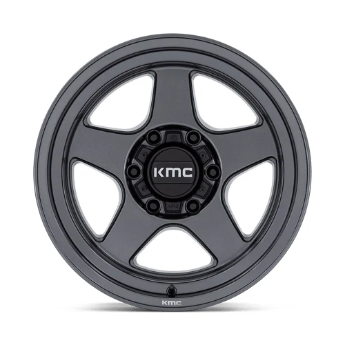 17 Inch MATTE ANTHRACITE 5 Lug Jeep Rims KM728AX17905038N