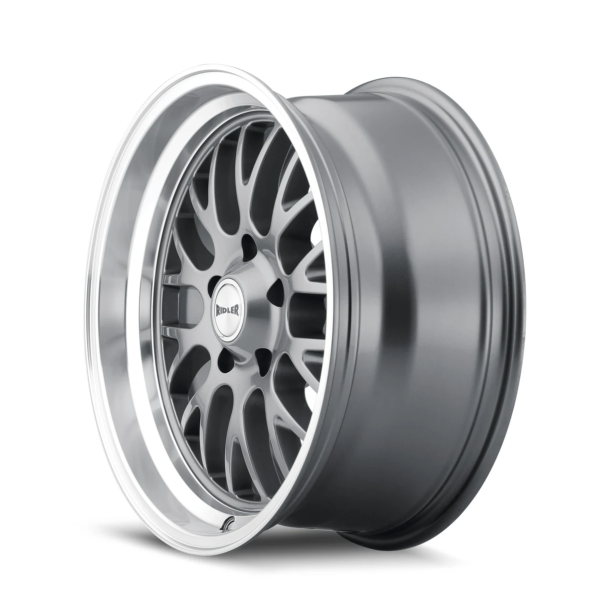 607 Gloss Grey Machined Rims 20x8.5 5x120.65 ET0