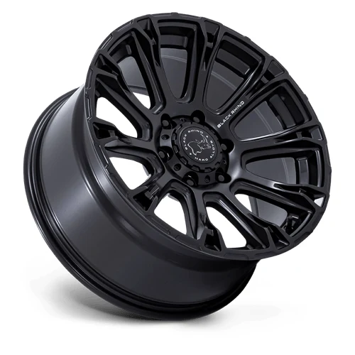 BR020 DIAMONDBACK MATTE BLACK Rims for Ford F150, Ford Expedition, Ford Raptor