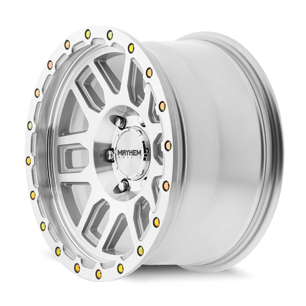 Mayhem Delta Machined With Silver Window 20 Inch Wheels