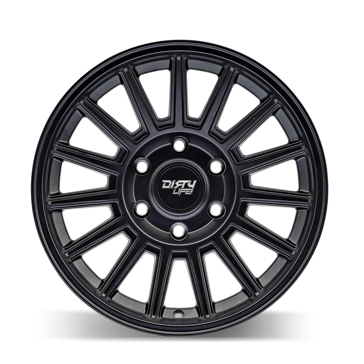 17 Inch Satin Black 6 Lug Rims 9316-7883MB