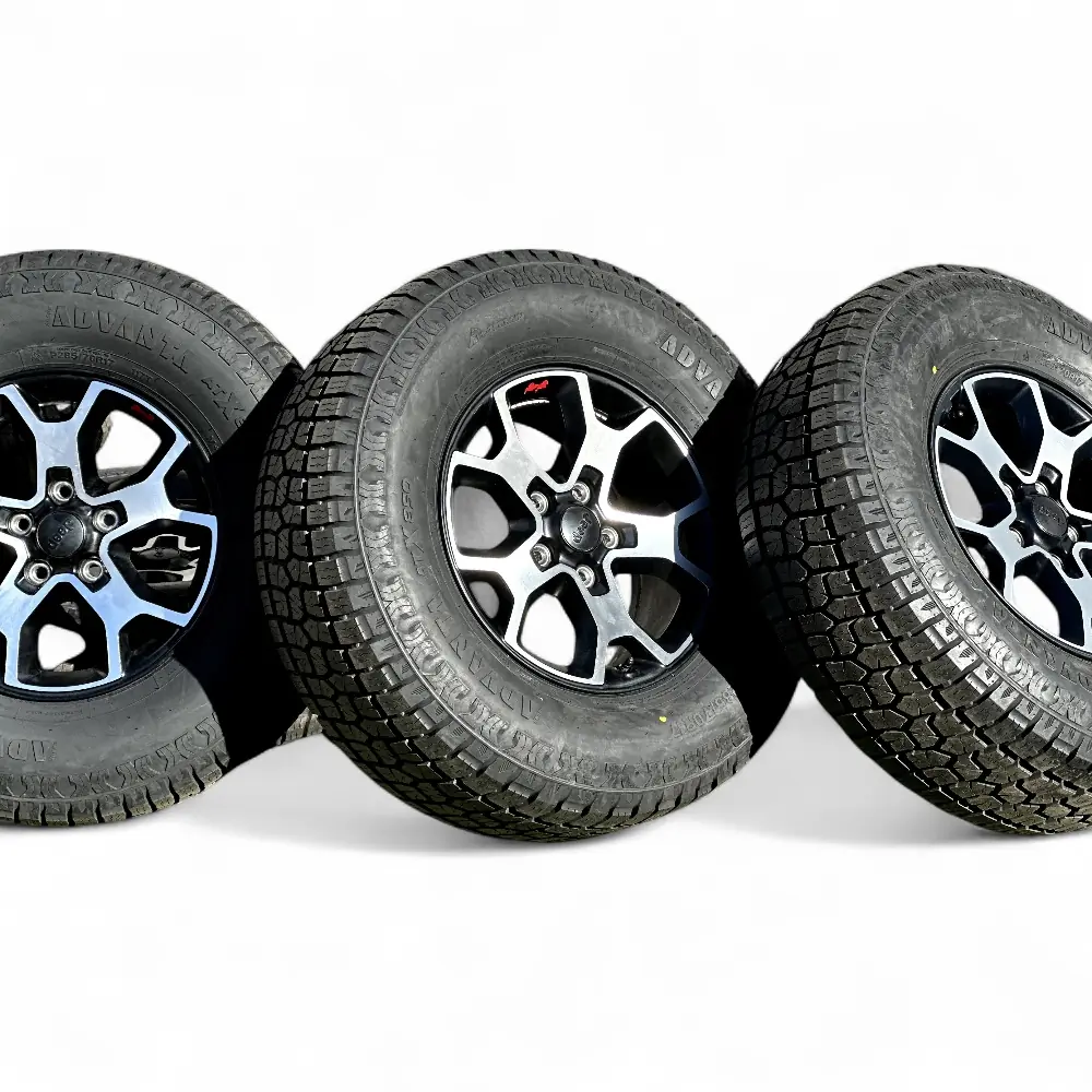 Jeep + Advanta Jeep 5 Y-Spoke Black Machined 17x7.5 Wheels 5x127 Rims with Advanta ATX-850 285/70R17 Tires Wheel & Tire Package - View 6