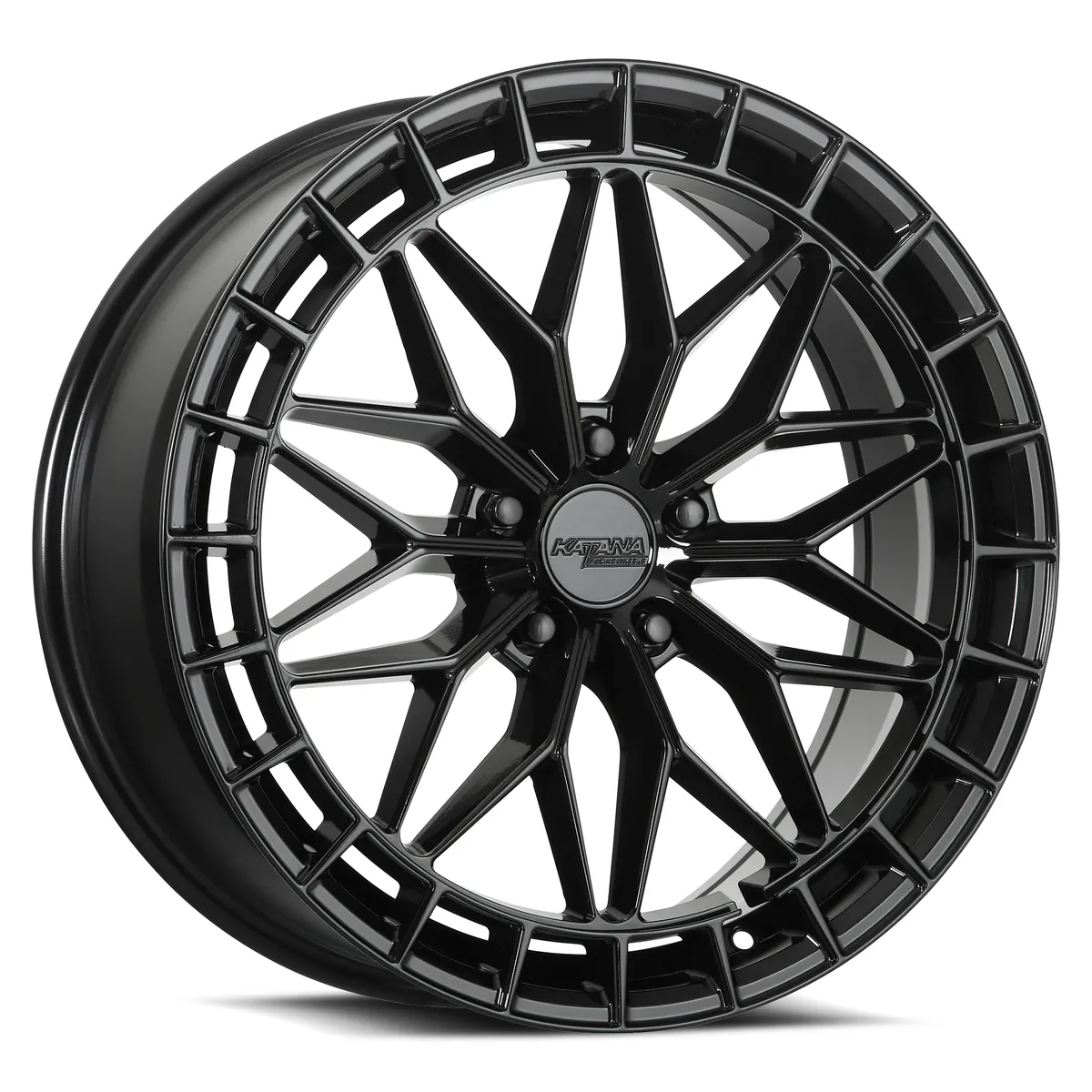 Kr12 Gloss Black Rims 17x7.5 None ET40