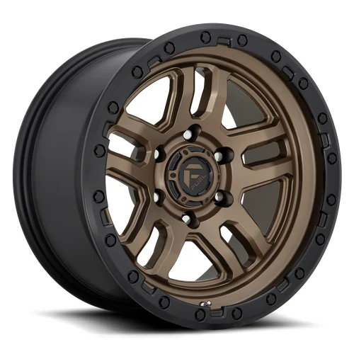 FUEL 1PC D702 AMMO Wheels MATTE BRONZE BLACK BEAD RING 18x9 Rims 6x139.7mm ET+1mm 18x9 D702 AMMO MATTE BRONZE BLACK BEAD RING Wheels 6x139.7 Bolt Pattern ET1