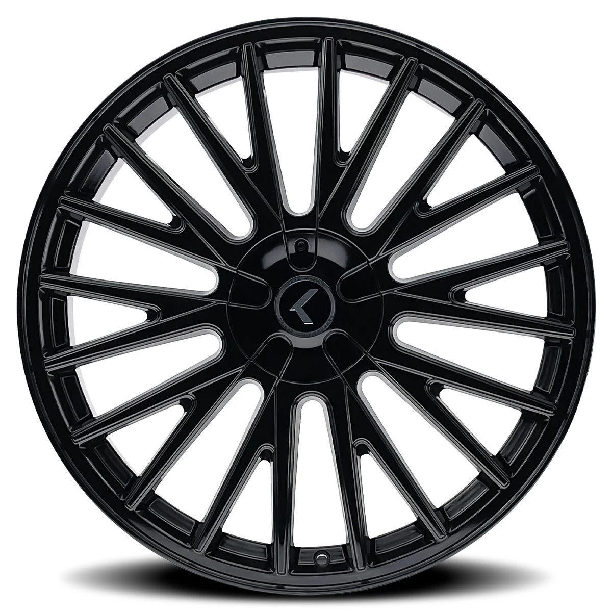 17 Inch Gloss Black 5X108 Rims KR185-7814B38