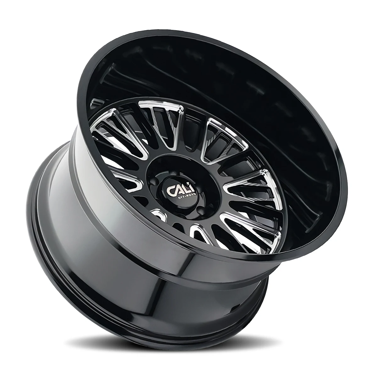 Vertex Gloss Black Milled Rims for Dodge Ram 2500, Dodge Ram 3500, Chevy Silverado 2500 Classic