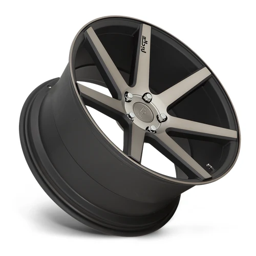 M150 VERONA MATTE BLACK MACHINED Rims for Honda Civic, Honda Accord, Toyota Camry