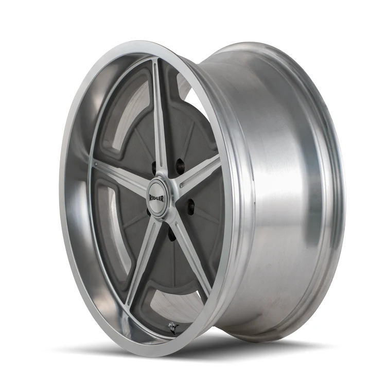 605 Matte As-Cast Machined Rims 18x9.5 5x120.65 ET0