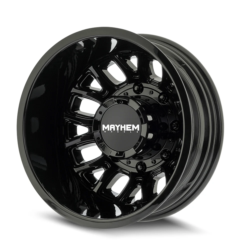 Mayhem Cogent Dually Gloss Black 17 Inch Wheels