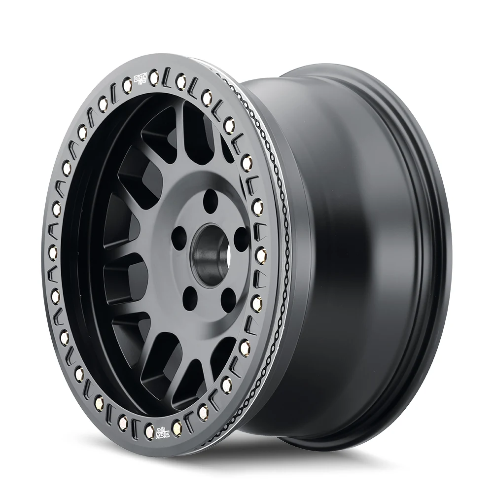 Mesa Race Matte Black Rims for Dodge Ram 2500, Dodge Ram 3500, Chevy Silverado 2500 Classic