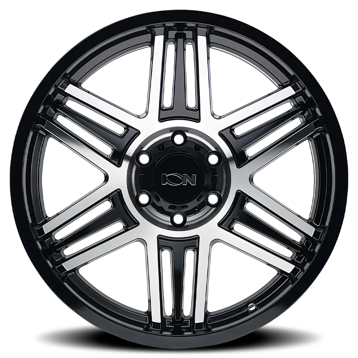 17 Inch Gloss Black Machined 5 Lug Jeep Rims 147-7973BM0