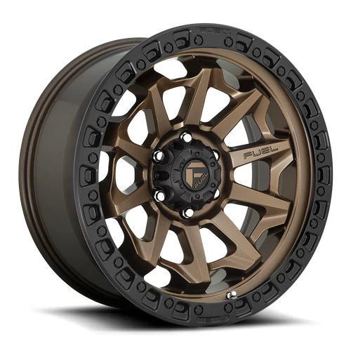FUEL 1PC D696 COVERT Wheels MATTE BRONZE BLACK BEAD RING 20x9 Rims 6x135mm ET+20mm 20x9 D696 COVERT MATTE BRONZE BLACK BEAD RING Wheels 6x135 Bolt Pattern ET20