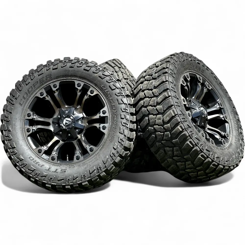 Fuel + Cooper Fuel D569 Vapor Bronze 20x9.0 Wheels 8x180 Rims with Cooper Discoverer STT PRO 35x12.50R20 Tires Wheel & Tire Package - View 4