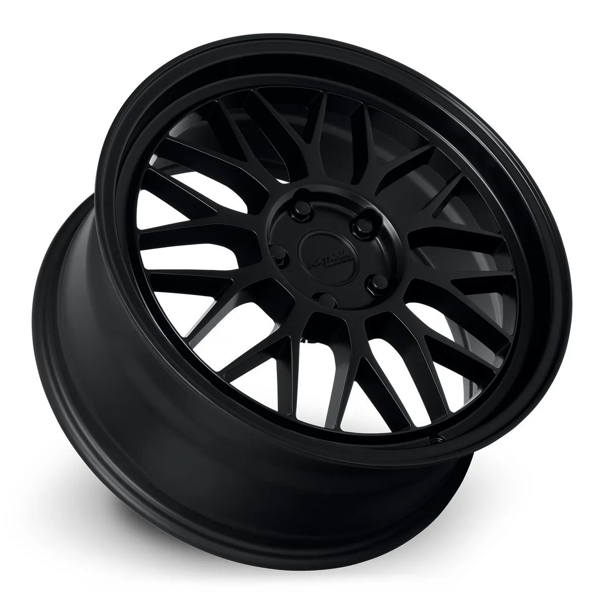 18 Inch Matte Black 5X100 Rims KR06-188050MB