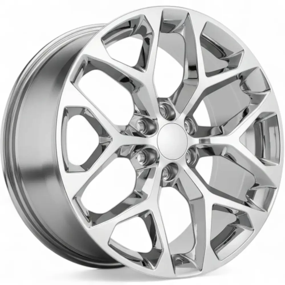 REPLICA 1101 Wheels Chrome 22x9 Rims 6x139.7mm ET+24mm Replica - REPLICA 1101 Wheels Chrome 22x9 Rims 6x139.7mm ET+24mm - rims - 22" diameter - 6x139.7mm