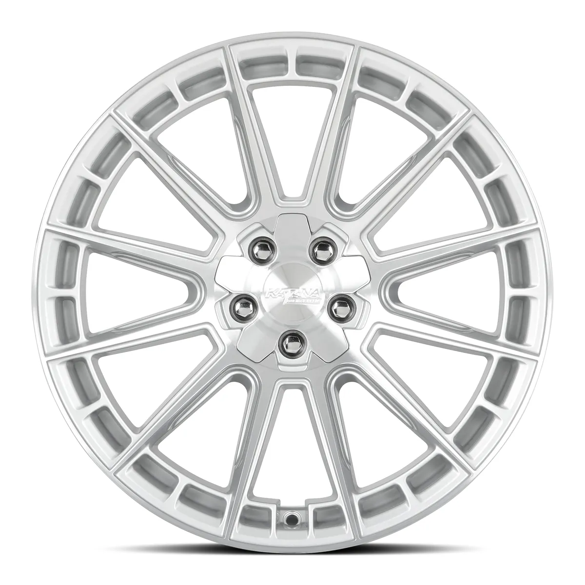 Katana Kr11 Gloss Silver Machined Face Wheel