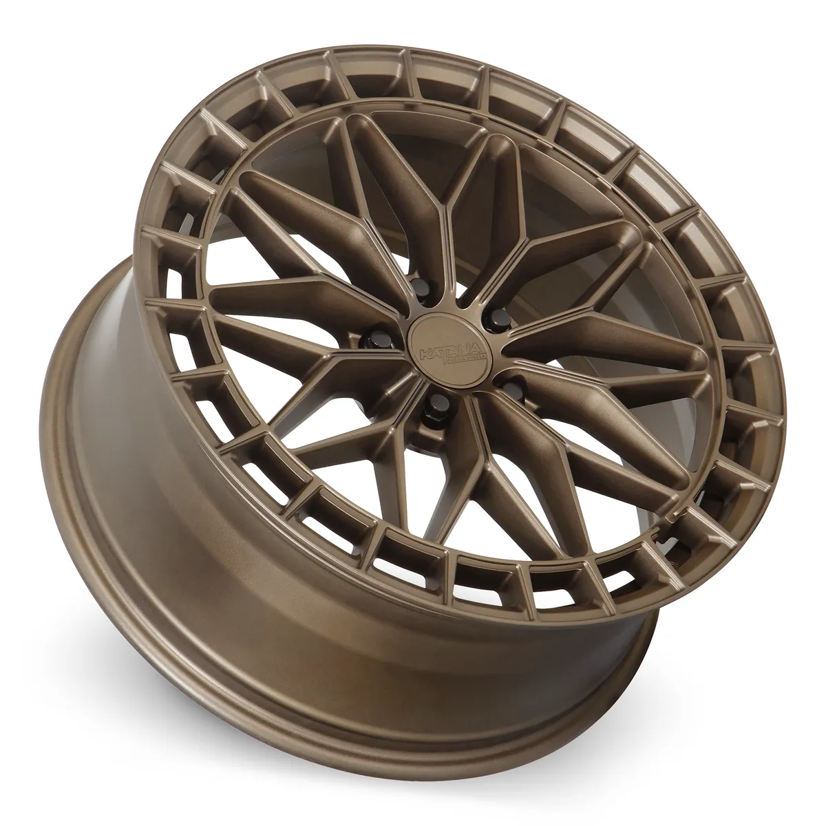 17 Inch Matte Bronze 5X100 Rims KR12-177550MR