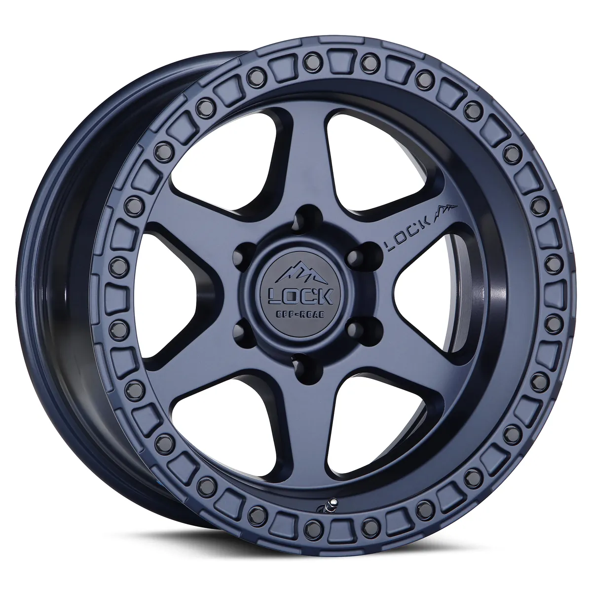 Olympus Matte Blue Rims for Toyota Tacoma, Toyota 4Runner, Chevy Silverado