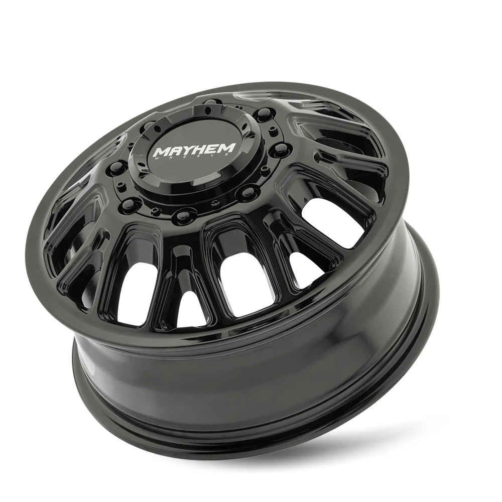 20 Inch Gloss Black 8X210 Rims 8107D-2879BF115