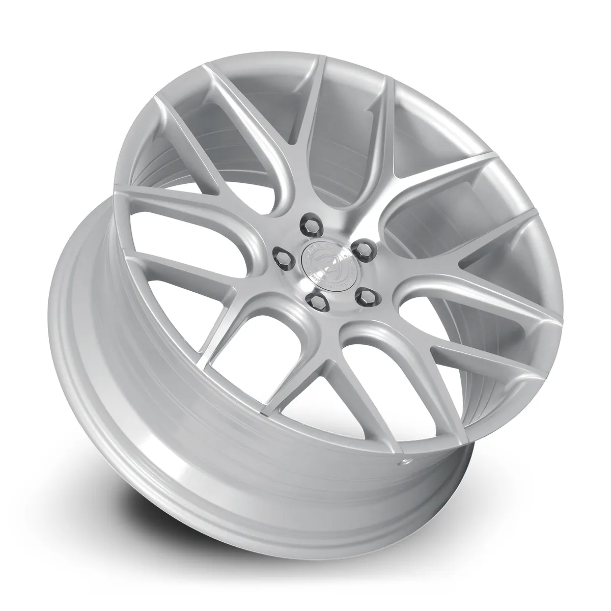 20 Inch Gloss Silver Machined Face 5 Lug Rims MONZA-21054GSF