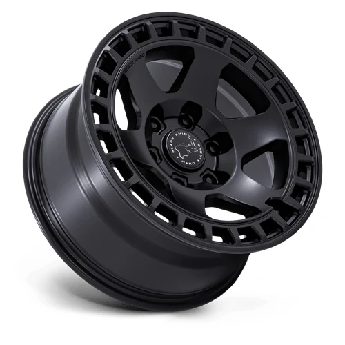 BR022 BAHARI MATTE BLACK Rims for Toyota Tacoma, Toyota 4Runner, Chevy Silverado