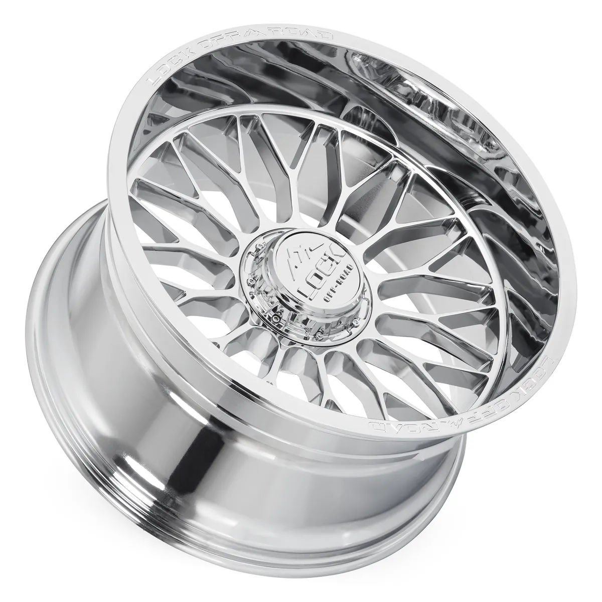 22 Inch Lock Extreme Chrome 5X1275X1397 Rims RAMPAGE-22221C