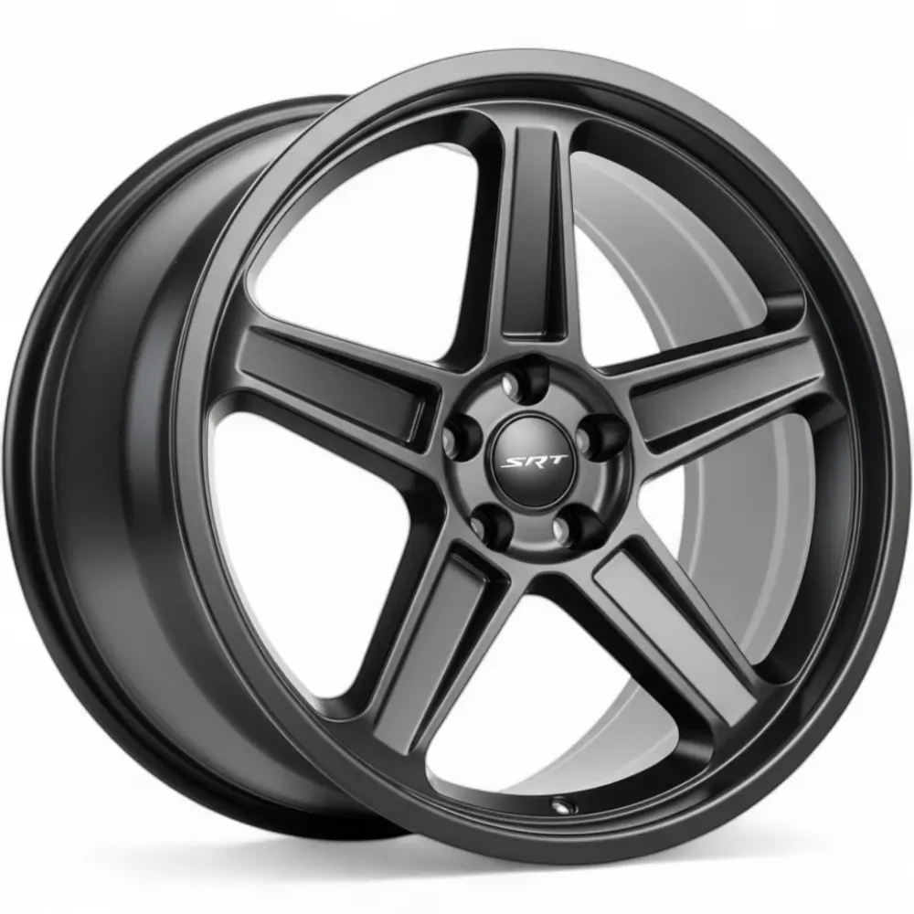 REPLICA 1137 Wheels Matte Black 20x9 Rims 5x115mm ET+18mm Replica - REPLICA 1137 Wheels Matte Black 20x9 Rims 5x115mm ET+18mm - rims - 20" diameter - 5x115mm