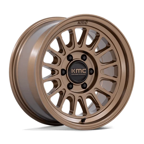 KMC KM733 IMPACT FFT Wheels MATTE BRONZE 17x8 Rims 6x139.7mm ET+32mm 17x8 KM733 IMPACT FFT MATTE BRONZE Wheels 6x139.7 Bolt Pattern ET32