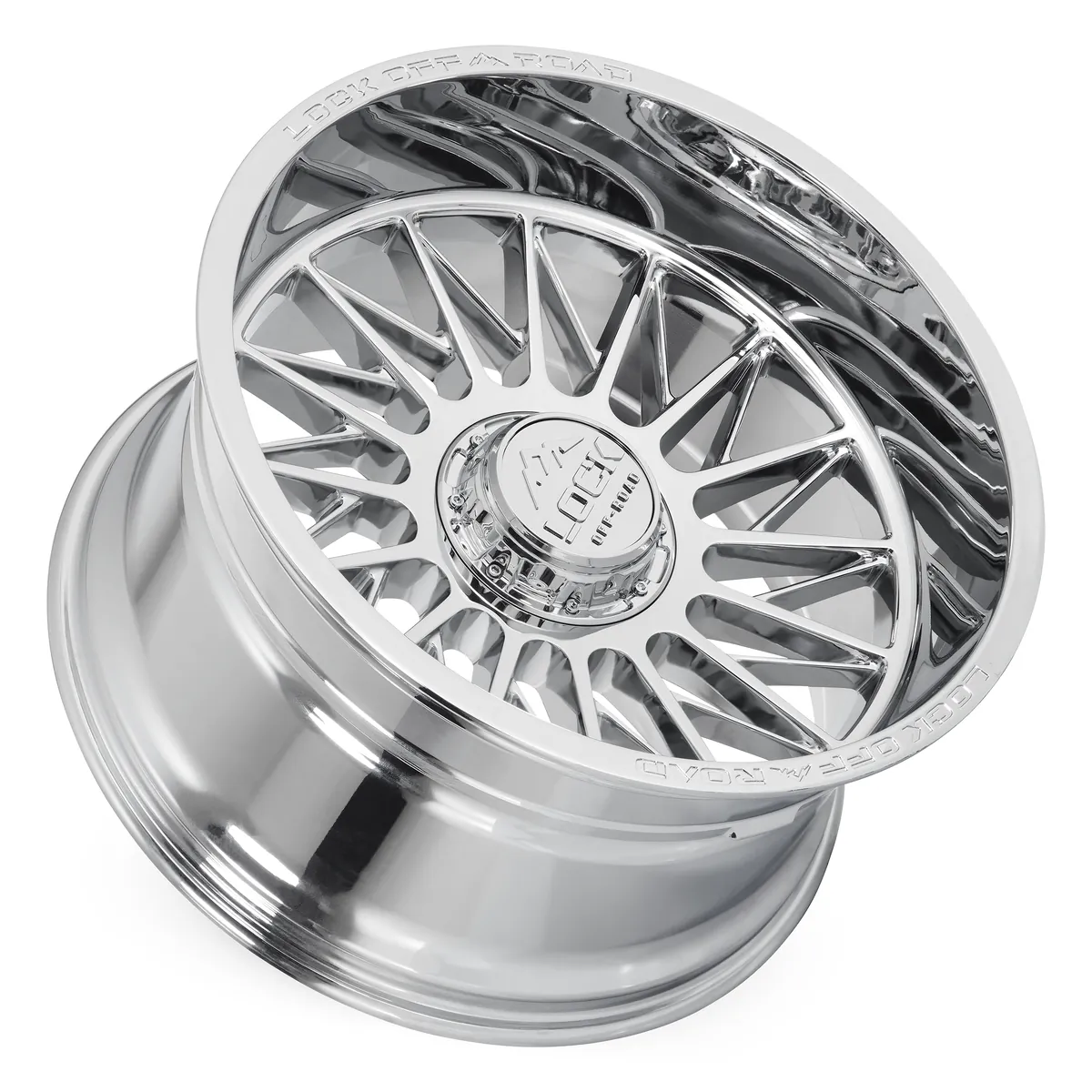 22 Inch Lock Extreme Chrome 6X1356X1397 Rims ASSAULT-22236C