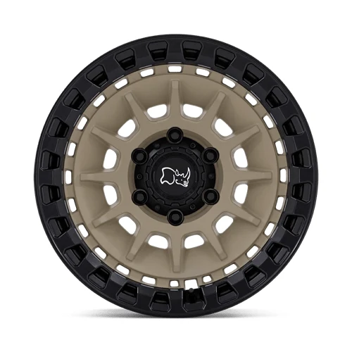 17 Inch DESERT SAND ON MATTE BLACK 6 Lug Rims BR009TM17856810N