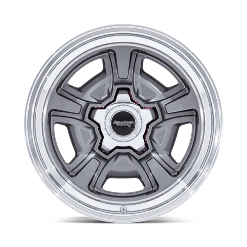 22 Inch ANTHRACITE W/ DIAMOND CUT LIP 5 Lug Jeep Rims VN517AD22105006