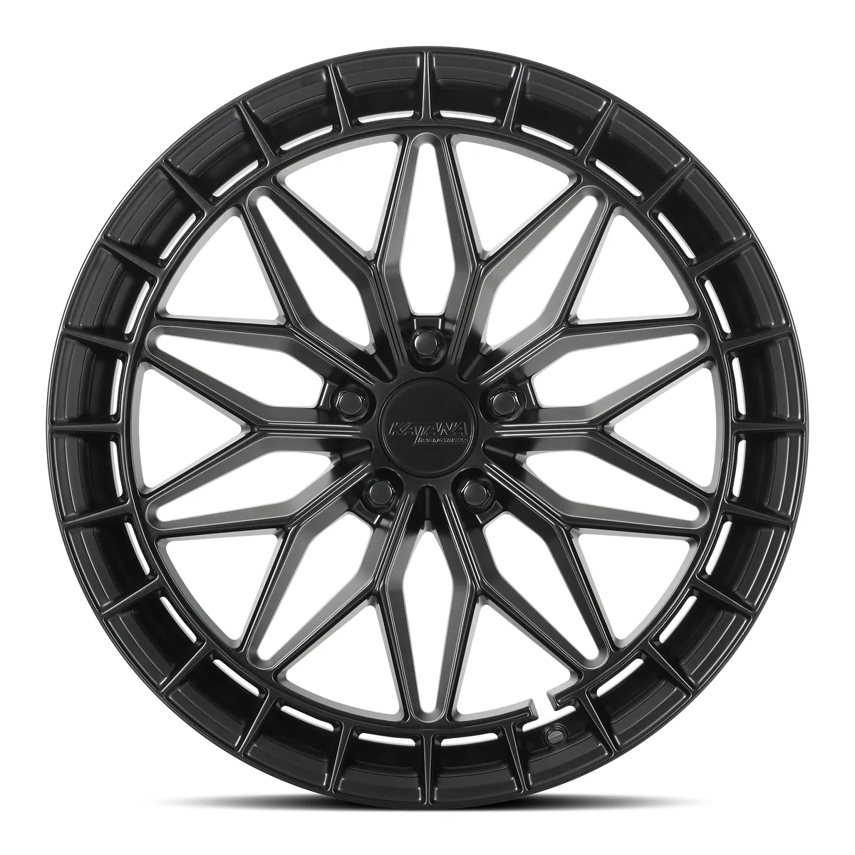 Katana Kr12 Matte Black Wheel