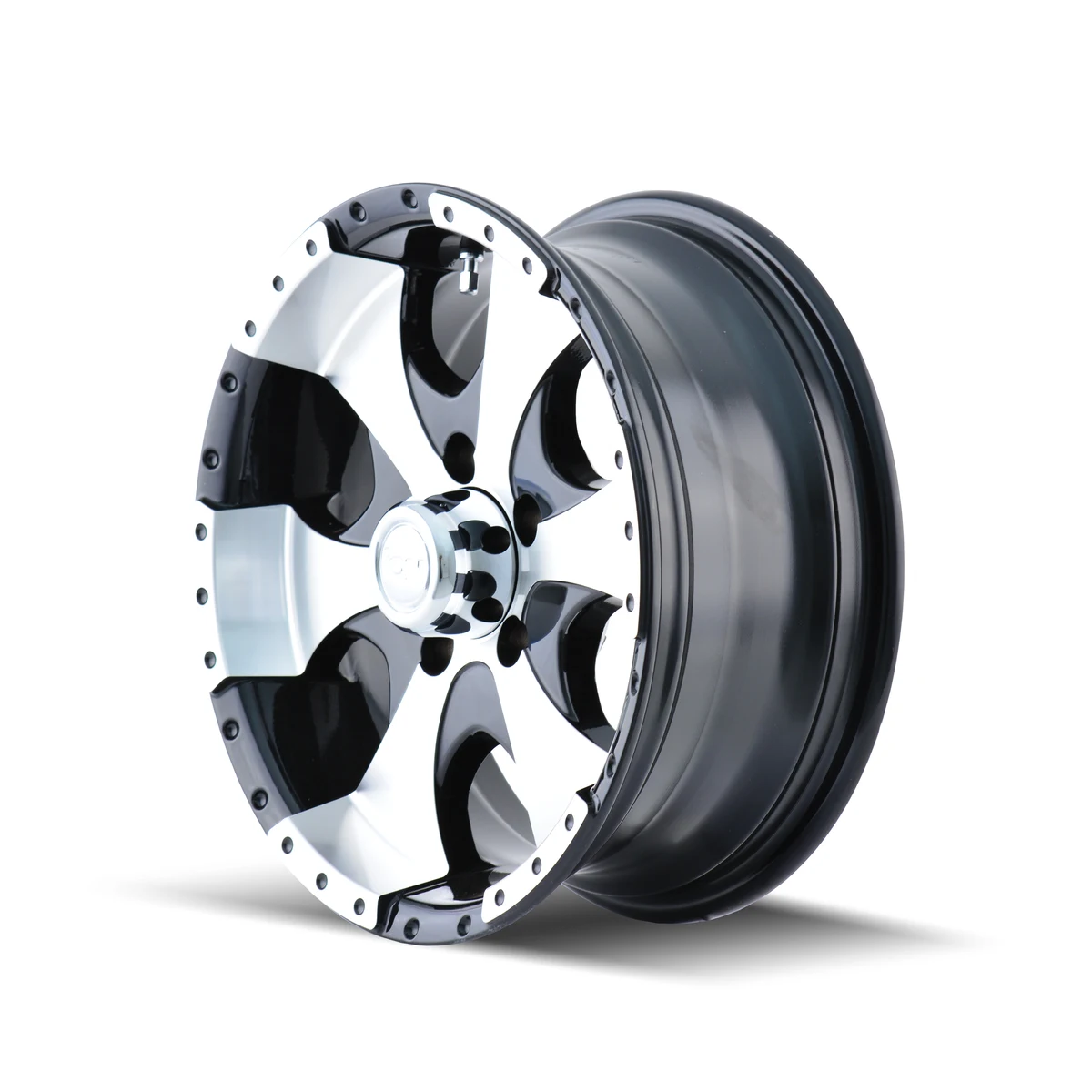 136 Gloss Black Machined Rims for Honda Civic, Honda Accord, Toyota Camry