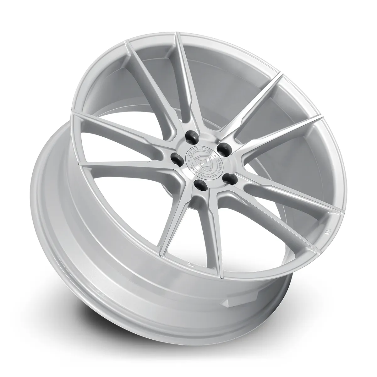 19 Inch Gloss Silver Machined Face 5X120 Rims VAIN-98545GSF