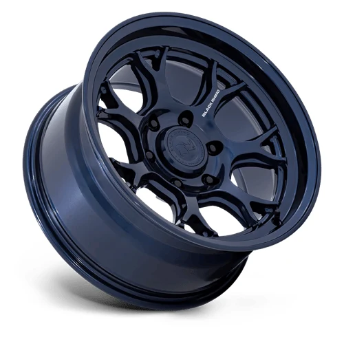BR017 ETOSHA GLOSS MIDNIGHT BLUE Rims for Toyota Tacoma, Toyota 4Runner, Chevy Silverado