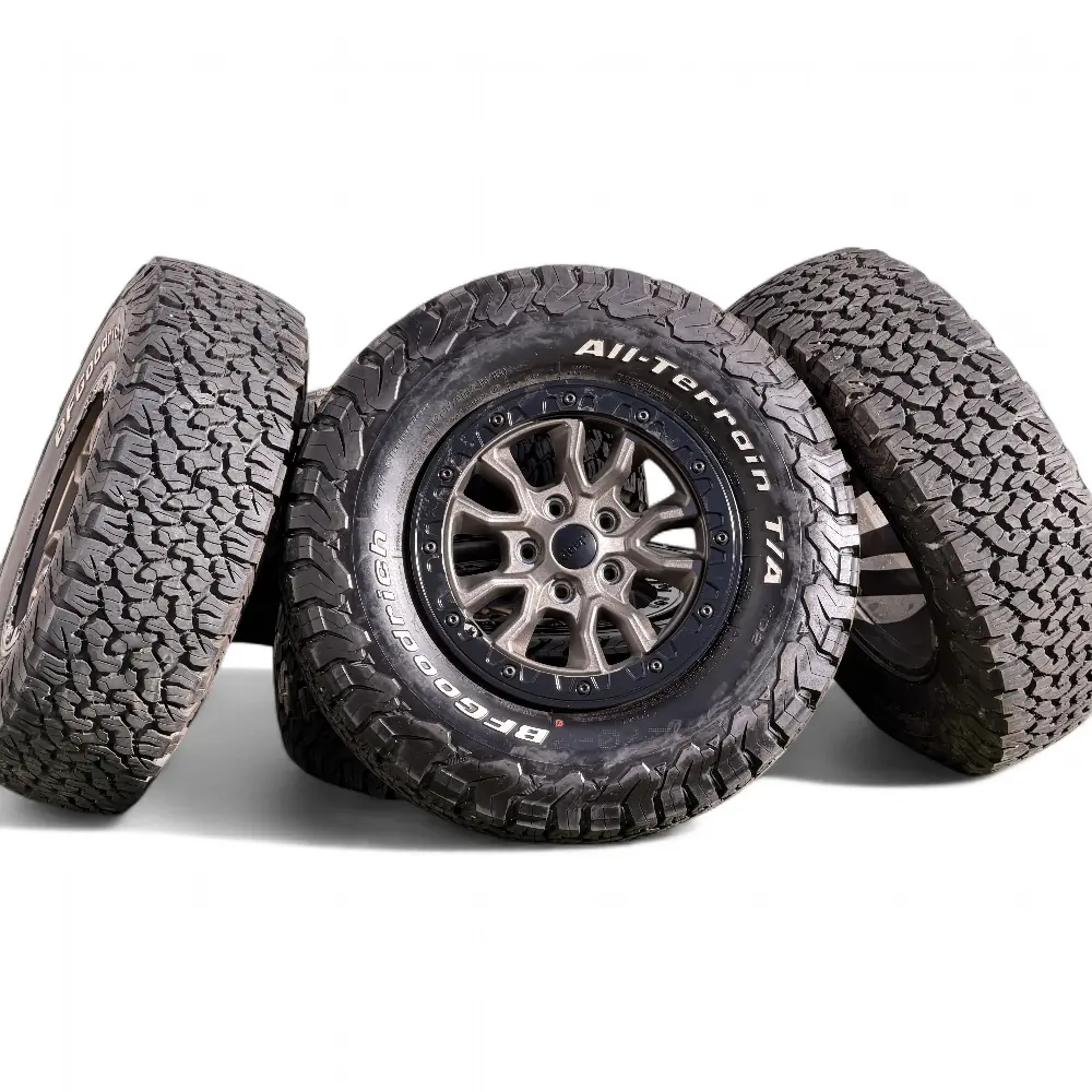 Jeep + BFGoodrich Jeep 5 Y-Spoke Powder Coat Bronze 17x7.5 Wheels 5x127 Rims with BFGoodrich All-Terrain T/A KO2 285/70R17 Tires Wheel & Tire Package - View 5