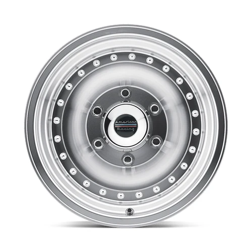 AR61 OUTLAW I MACHINED W/ CLEAR COAT Rims for Honda Civic, Honda Accord, Toyota Camry