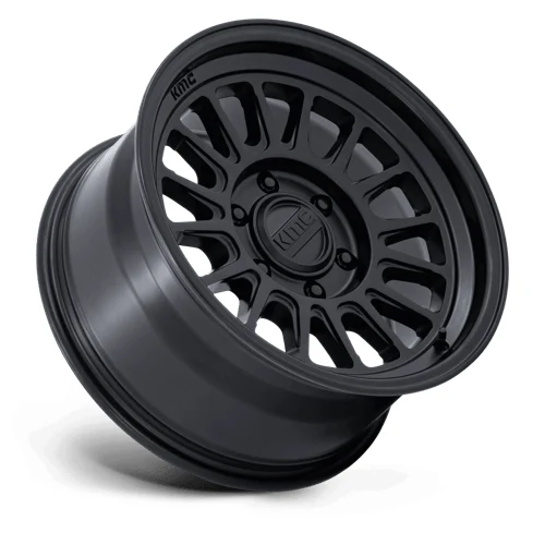 KM733 IMPACT FFT MATTE BLACK Rims for Toyota Tacoma, Toyota 4Runner, Chevy Silverado