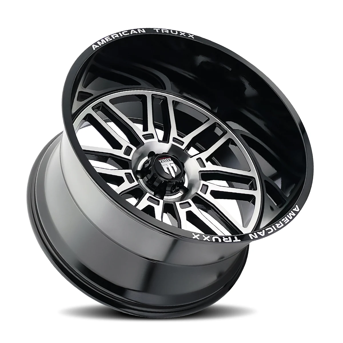 Restless Gloss Black Milled Rims for Toyota Tacoma, Toyota 4Runner, Chevy Silverado