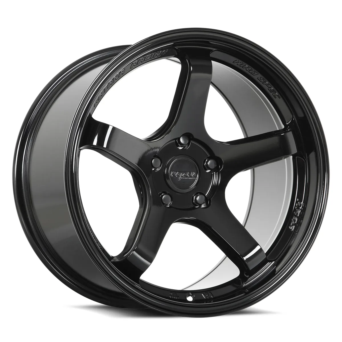 Hr05 Gloss Black Rims 18x8.5 5x112 ET35