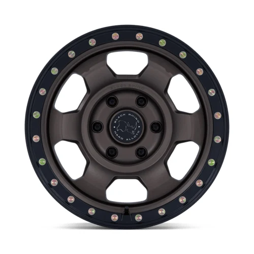 17 Inch BURNT BRONZE W/ MATTE BLK-LP 6 Lug Rims BR029ZB17856800