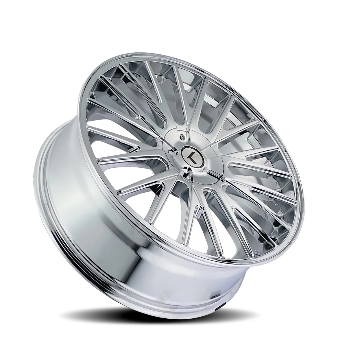 Double Down Chrome Rims 17x8 5x108 ET38
