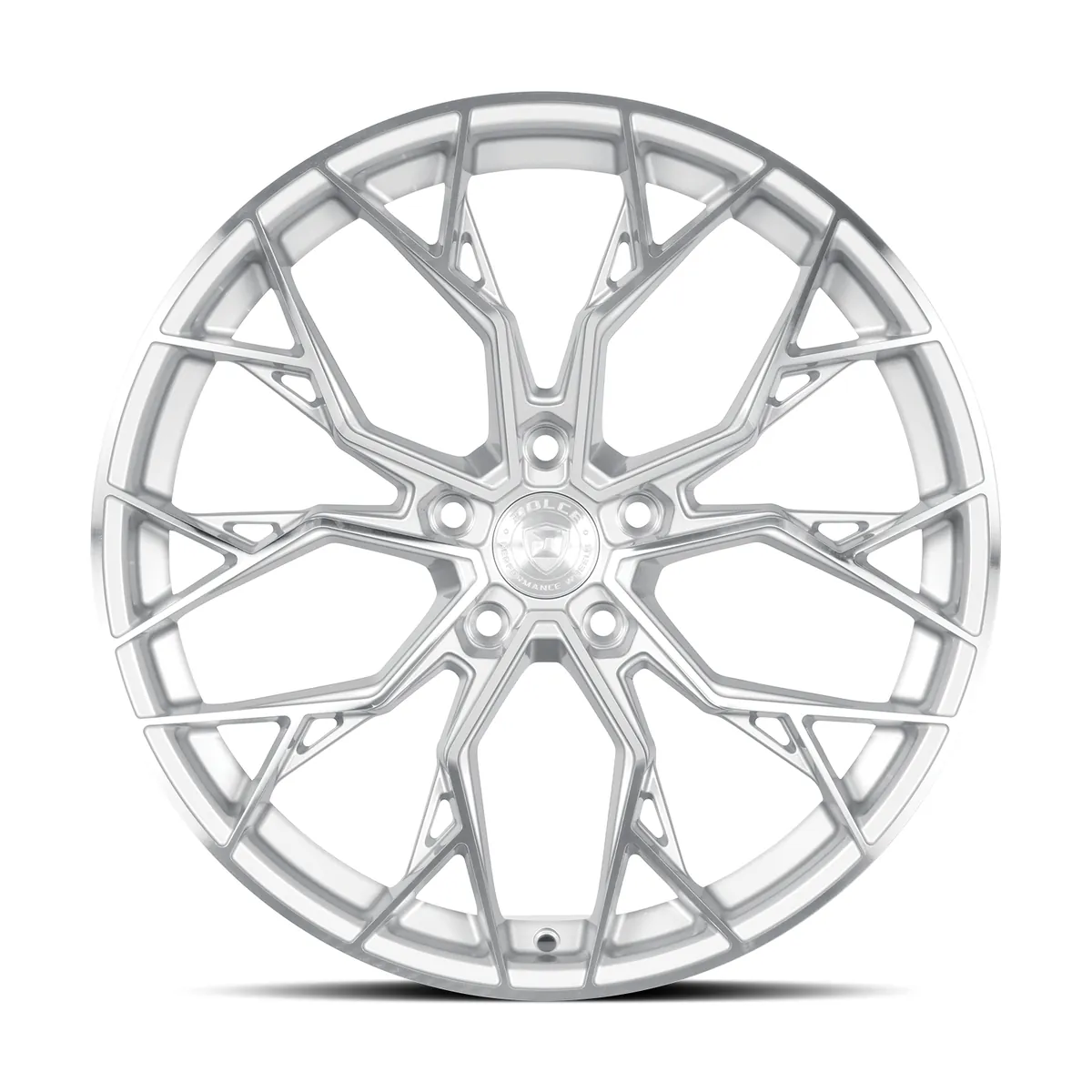 Dolce Aria Gloss Silver Machined Face Wheel