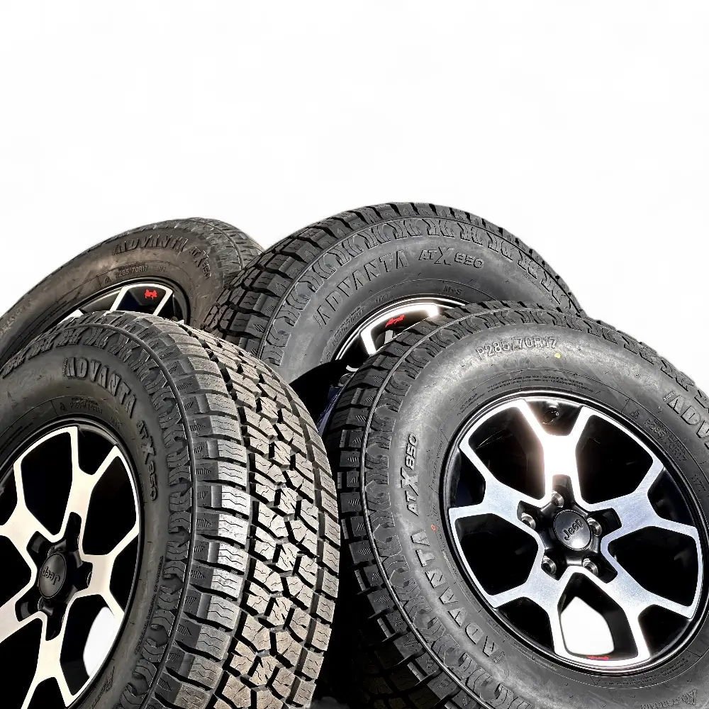 Jeep + Advanta Jeep 5 Y-Spoke Black Machined 17x7.5 Wheels 5x127 Rims with Advanta ATX-850 285/70R17 Tires Wheel & Tire Package - View 5